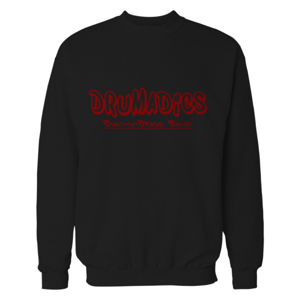 Classic Sweatshirt - Black Red